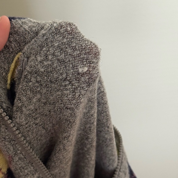 URBAN OUTFITTERS BDG Clarke Argyle Zip-Up Sweater - Picture 12 of 12